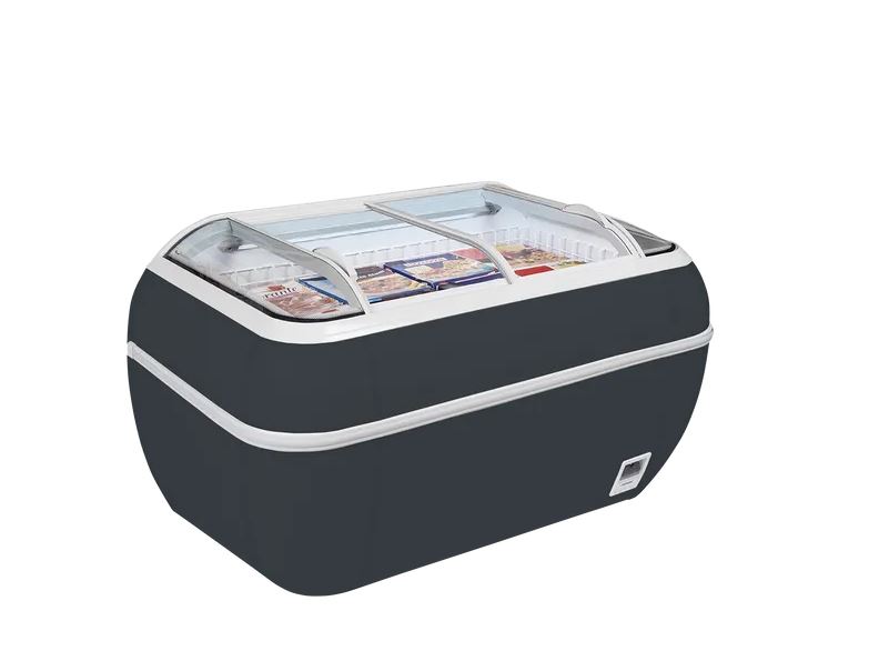 Supermarkt Kühl-/Tiefkühltruhe Twin Head-A-CF, Statische Kühlung, 425 ltr.
