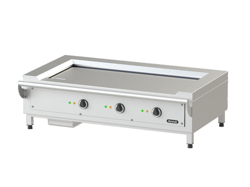 Teppanyaki-Grill, 400V/14kW, mit 3 Heizzonen, Tischgerät 