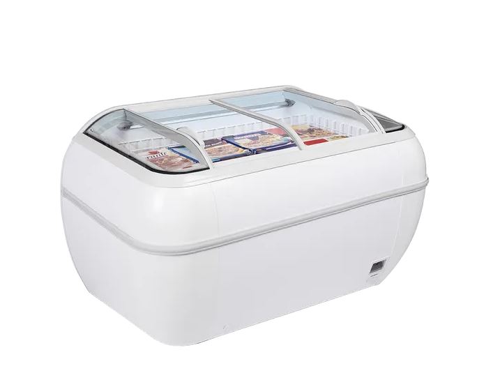 Supermarkt Kühl-/Tiefkühltruhe Twin Head-CF, Statische Kühlung, 425 ltr.