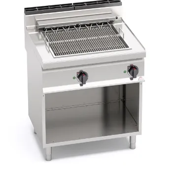 Elektrogrill verwendet in einer gewerblichen Küche, bietet rauchfreies Grillen bei Cooling4U.