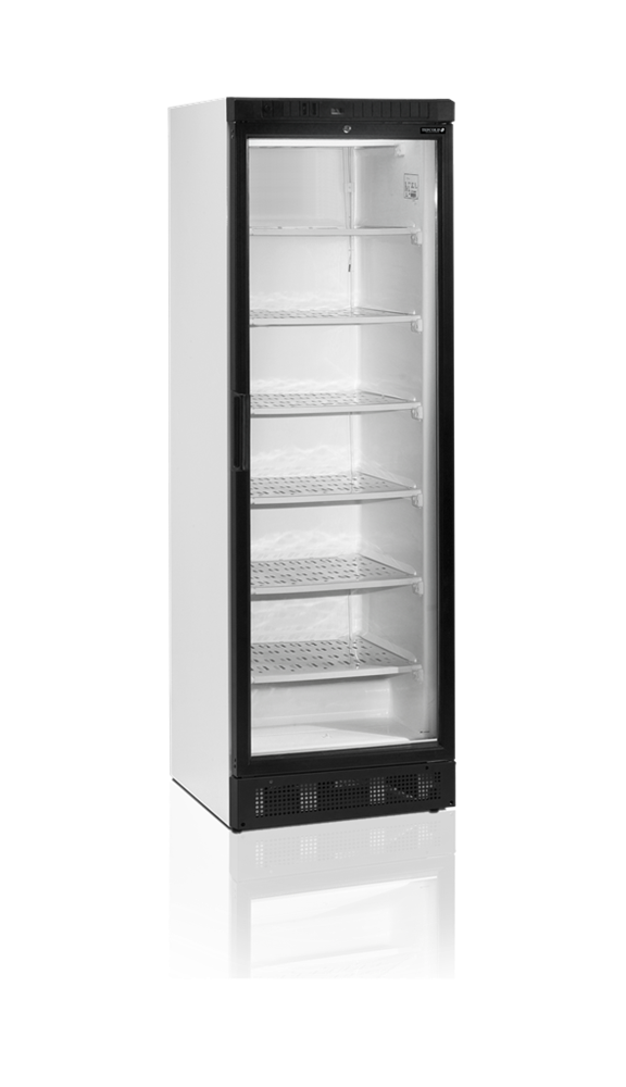 Glastürtiefkühlschrank 300 ltr. 595x640x1840mm