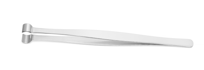 Pinzette, Länge: 170mm zylinderförmiger Kopf
