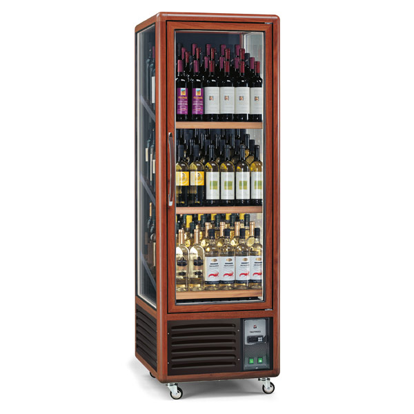 Weinkühlschrank 340L, 3 Zonen max. 90 Flaschen
