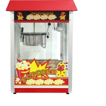 Popcorn-Maschine produziert große Mengen frisches Popcorn, perfekt für Veranstaltungen.