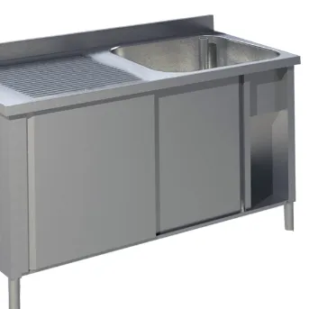 Robuster Spülschrank von Cooling4U, ideal für professionelle Küchen