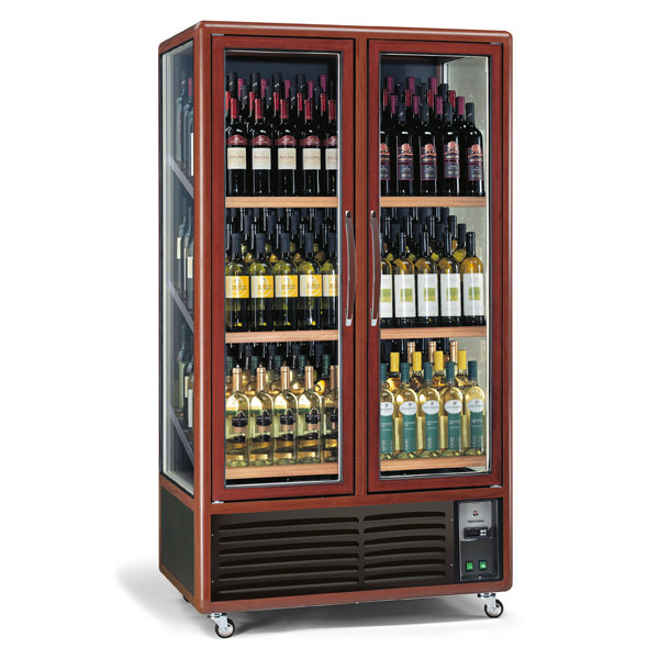 Weinkühlschrank 680L, 3 Zonen max. 180 Flaschen